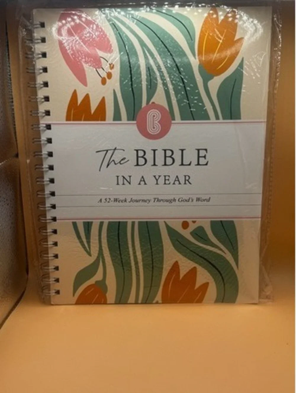 The Bible In A Year: A 52-Week Journey Through God's Word (Softcover) New Sealed
